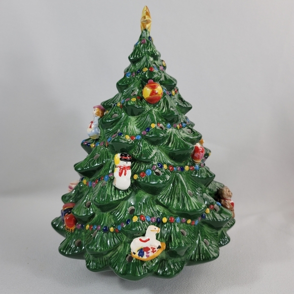 Christopher Radko Lighted Holiday Ceramic Tree - Picture 5 of 16